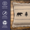 Rocky Mountain Square Pillow