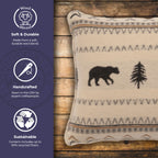 Rocky Mountain Square Pillow