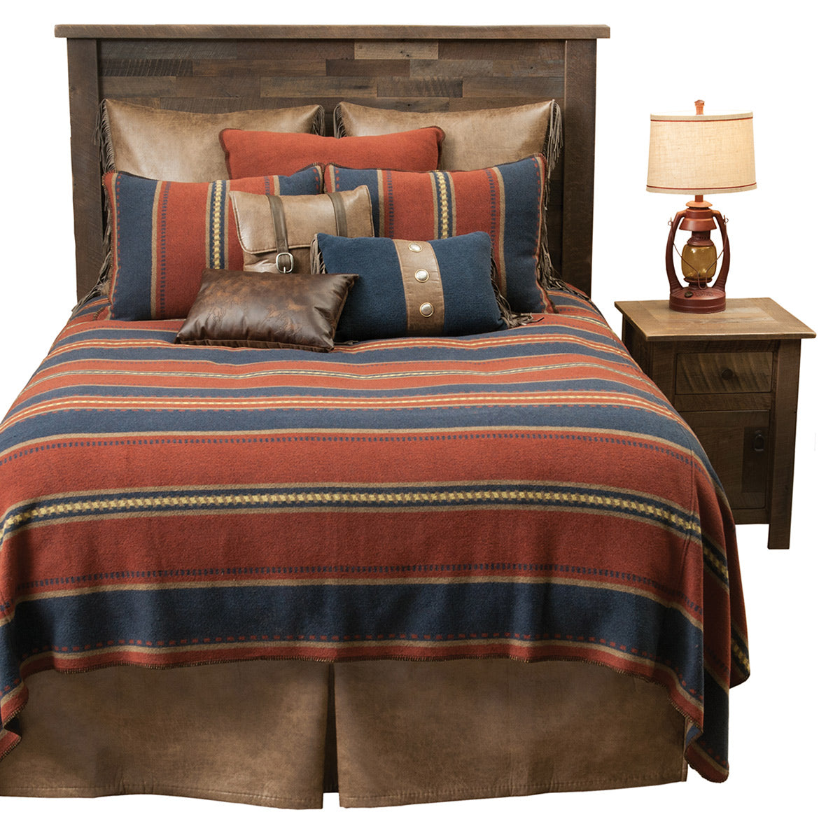 Timber Trails Striped Standard Sham