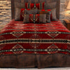 Gallop Claret Bedskirt - Queen