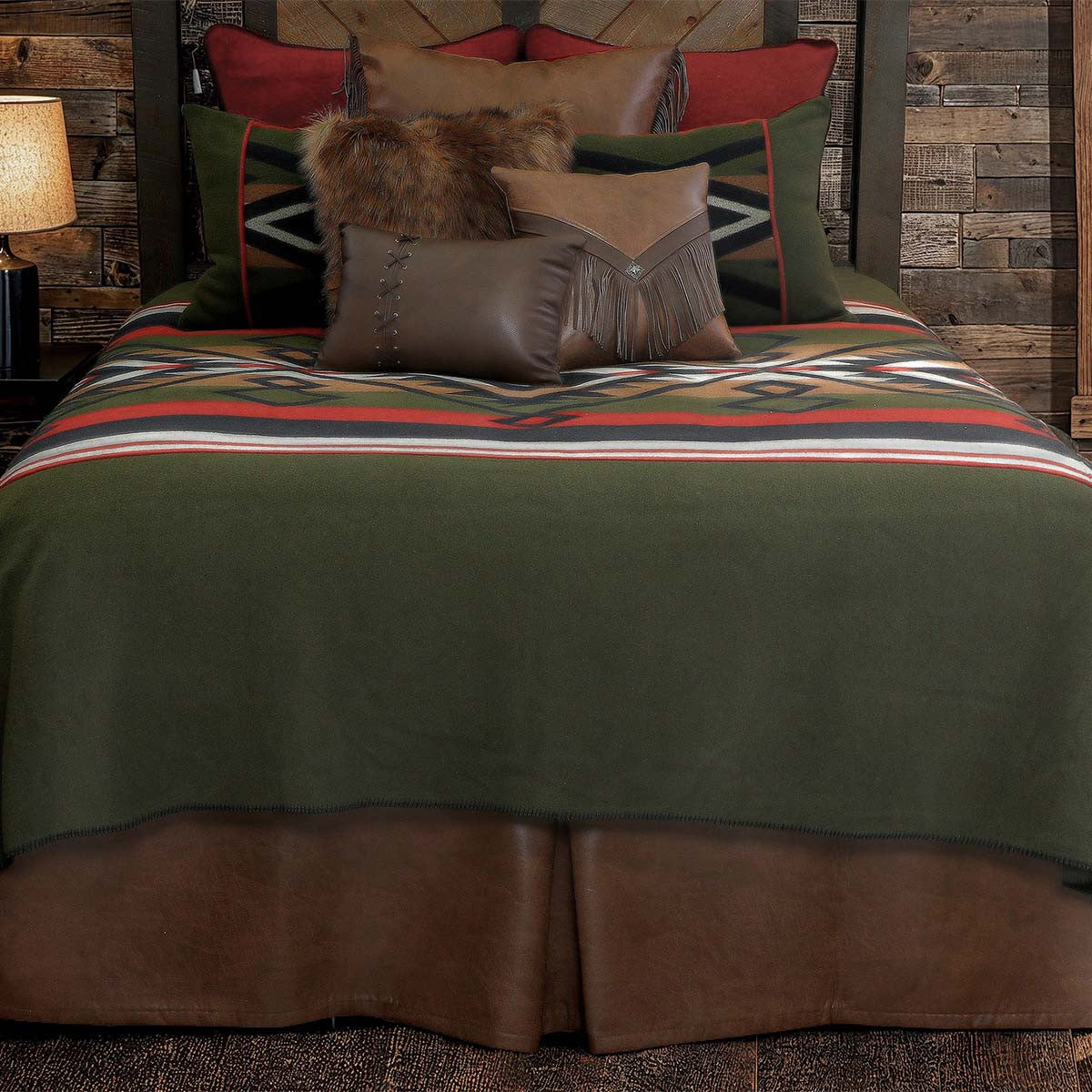 Paloma Earth Bedspread Set - Super King