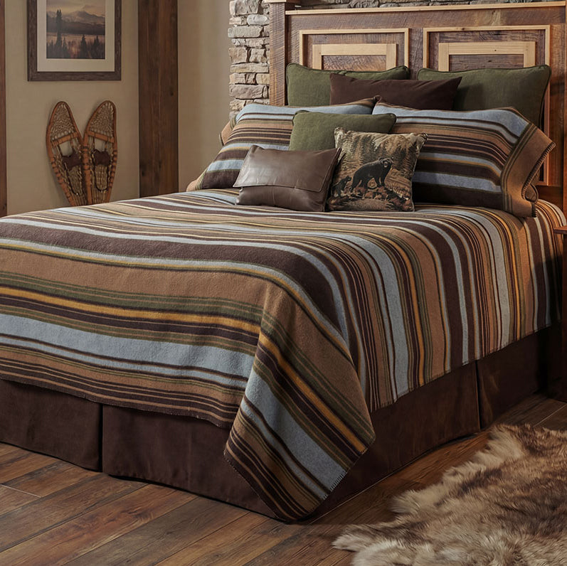 Hudson Earth Bedspread - King
