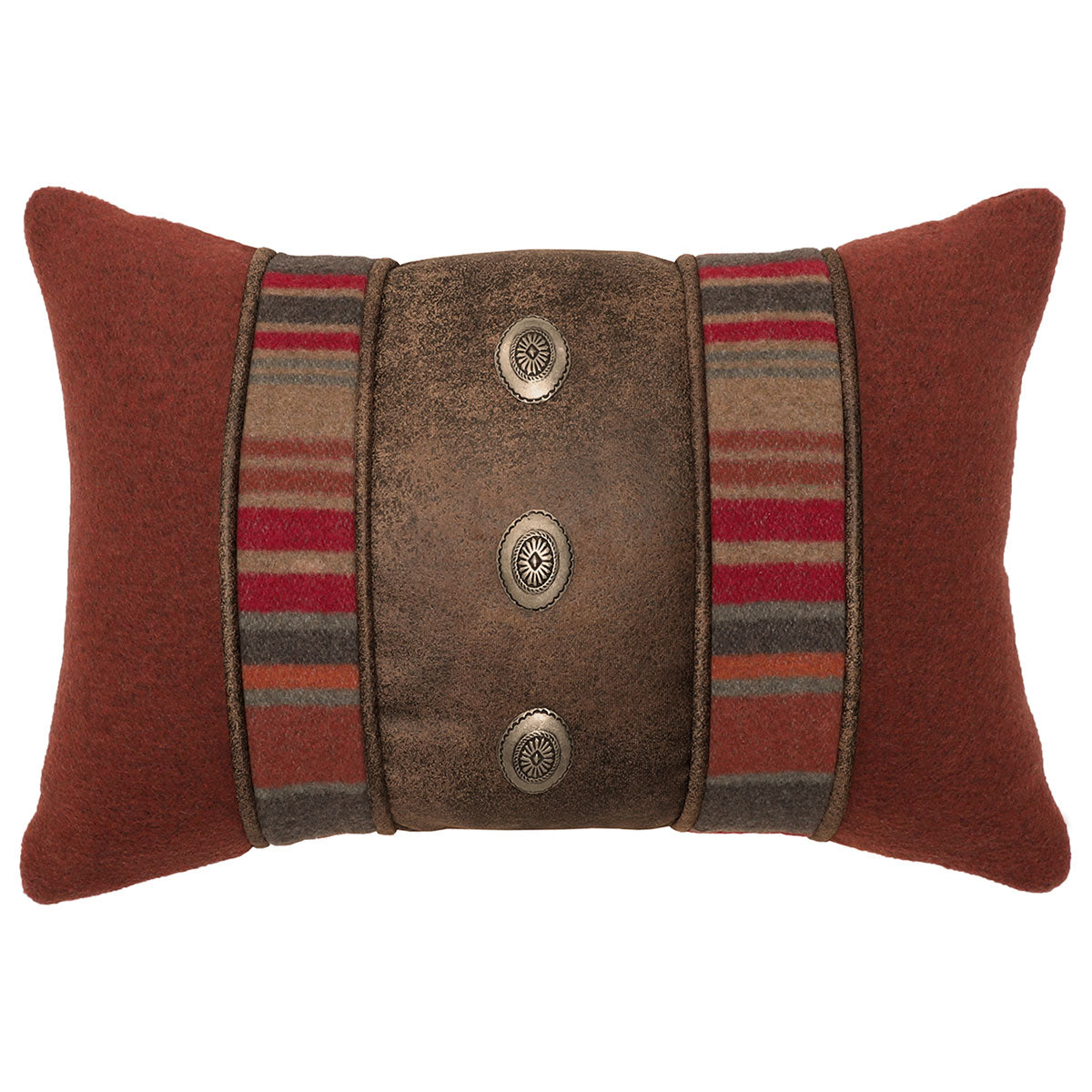 Hudson Garnet Rectangle Pillow