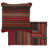 Hudson Garnet Bed Scarf & Pillow Set - Queen