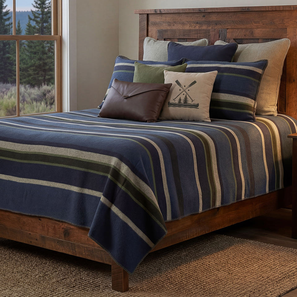 Lapis Valley Bedspread - Super King