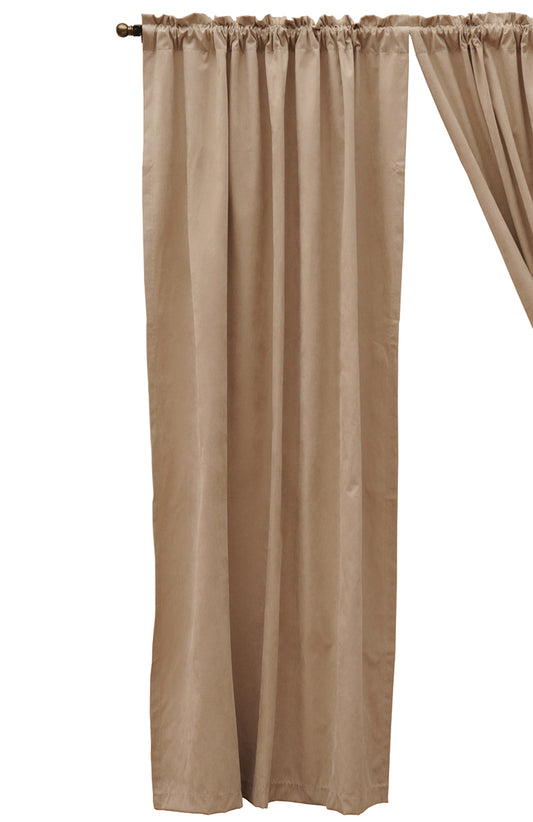 Summit Trail Onyx Drape Panel