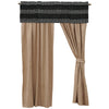 Summit Trail Onyx Drape Panel