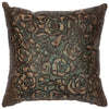 Sundance Leather Square Pillow - Fabric Back