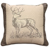 Prince Leather Square Pillow