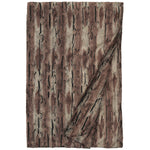 Pewter Fox Faux Fur Throw
