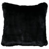 Black Bear Square Pillow