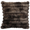 Channel Mocha Square Pillow