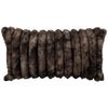 Channel Mocha Rectangle Pillow