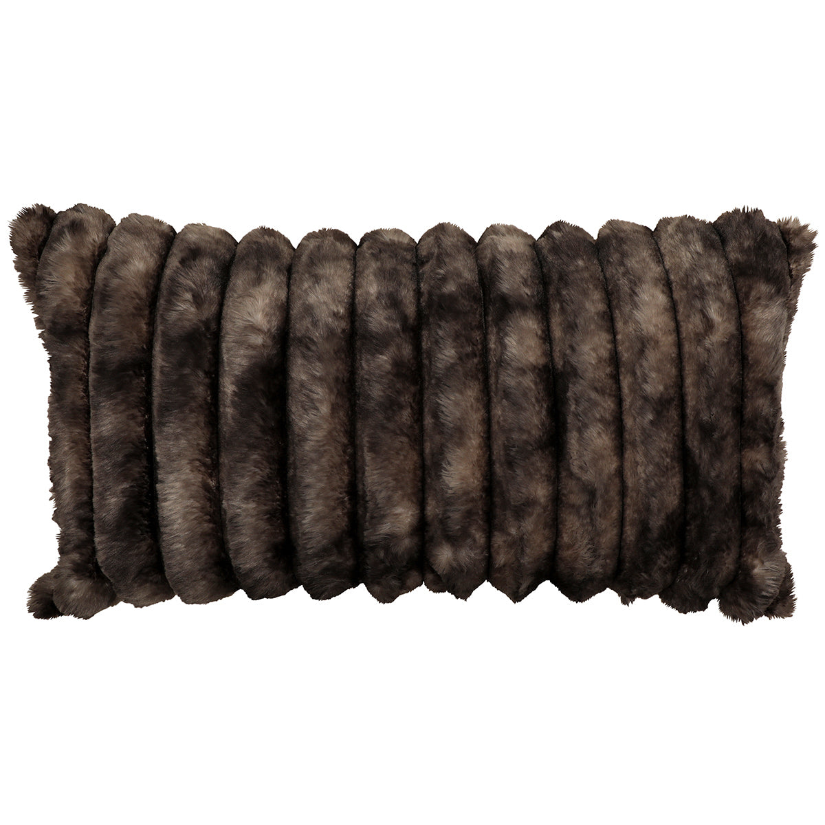 Channel Mocha Rectangle Pillow