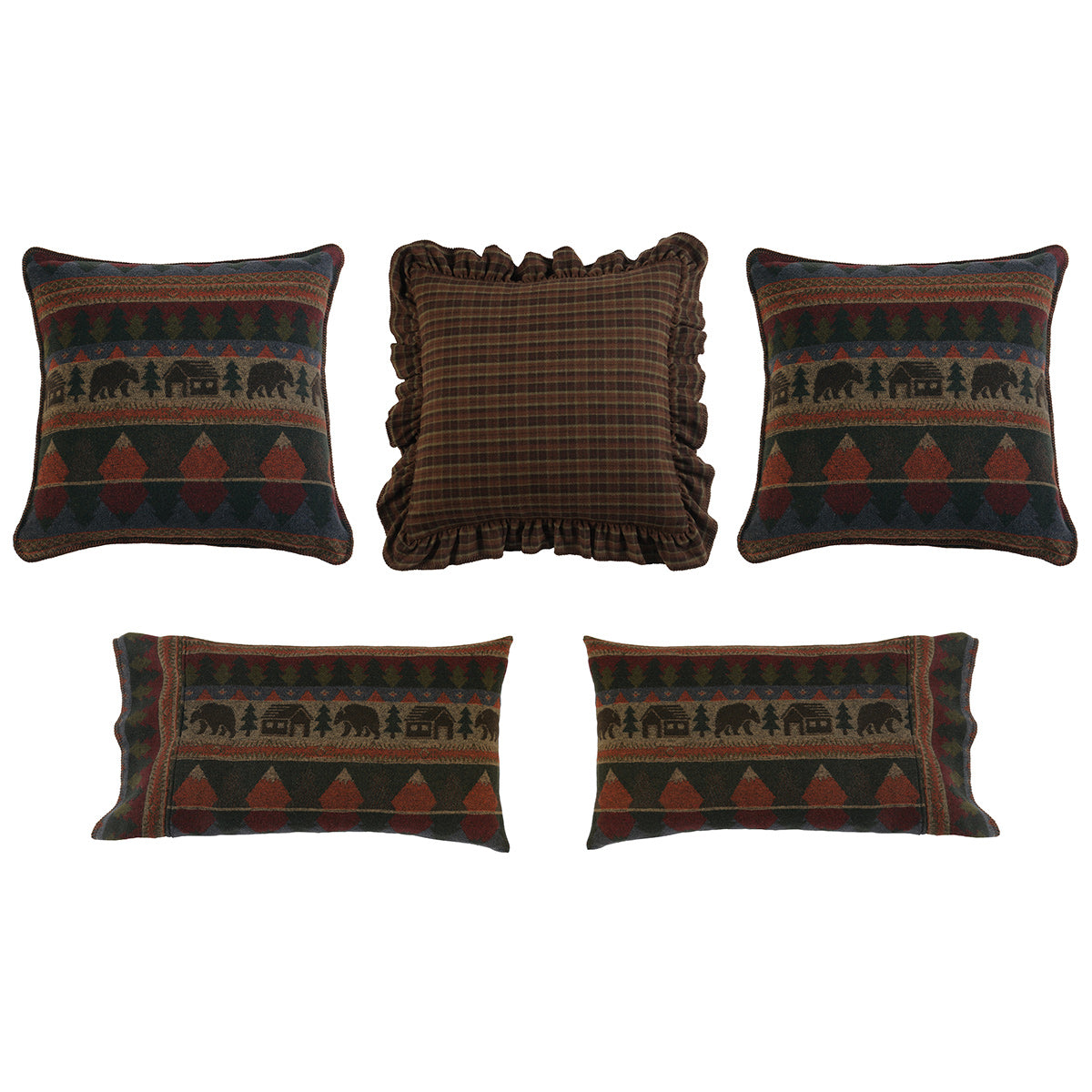 Cabin Bear Value Bed Set - Queen