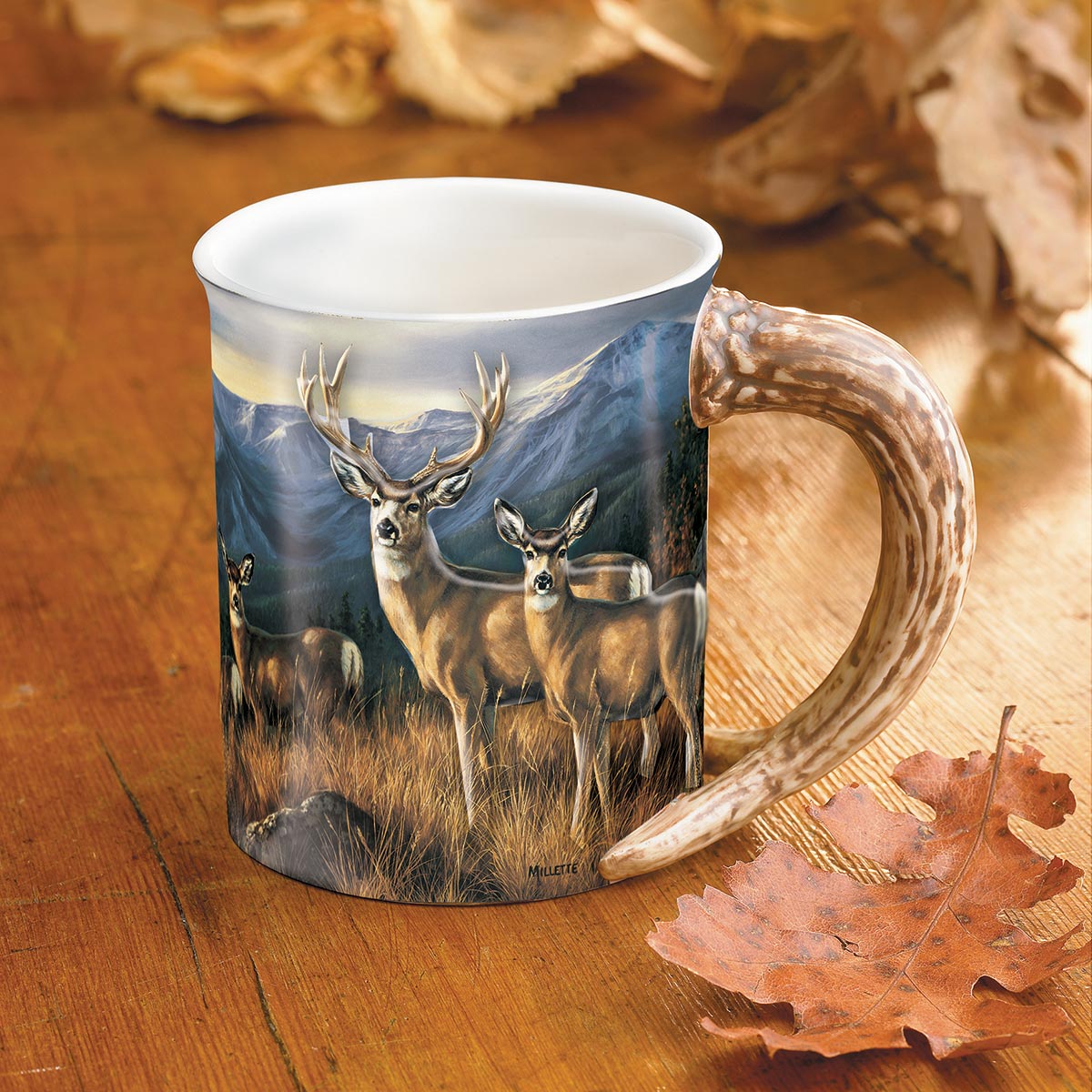 Meadow Deer Mug - Set of 2