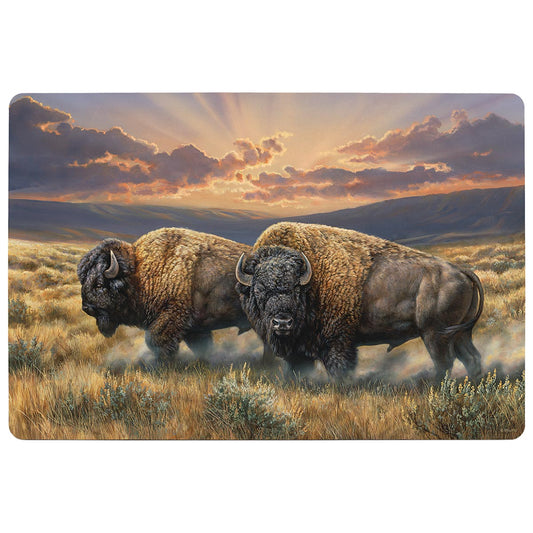Bison Pair Floor Mat