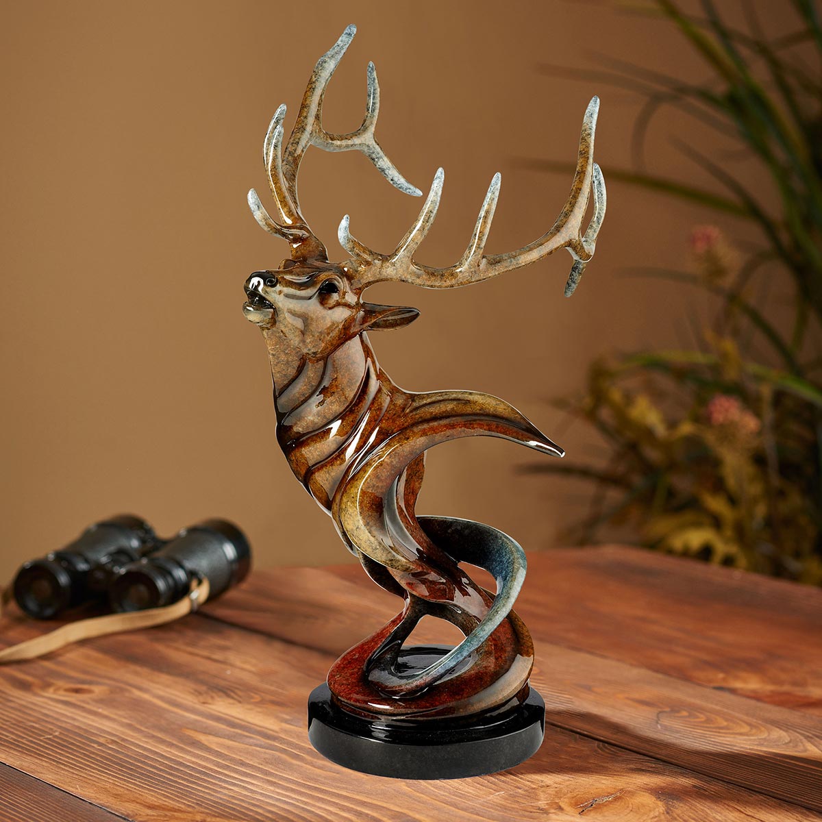 Calling Elk Sculpture