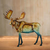 Walking Moose Sculpture