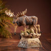 Traveling Moose Sculpture