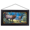 Lakeside Elk Stained Glass Art