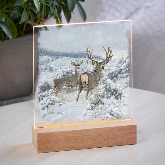 Snow Deer Night Light