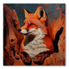 Red Wood Fox Canvas