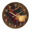 Rustic Elk Wall Clock