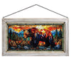Bear Mosaic Stained Glass Art