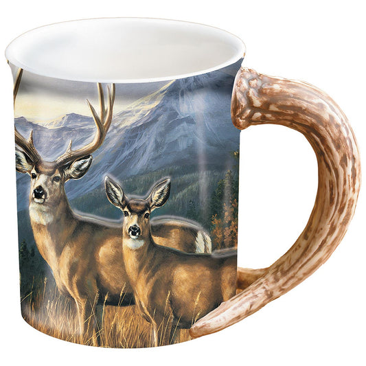 Mountain Deer Mug - Set of 2