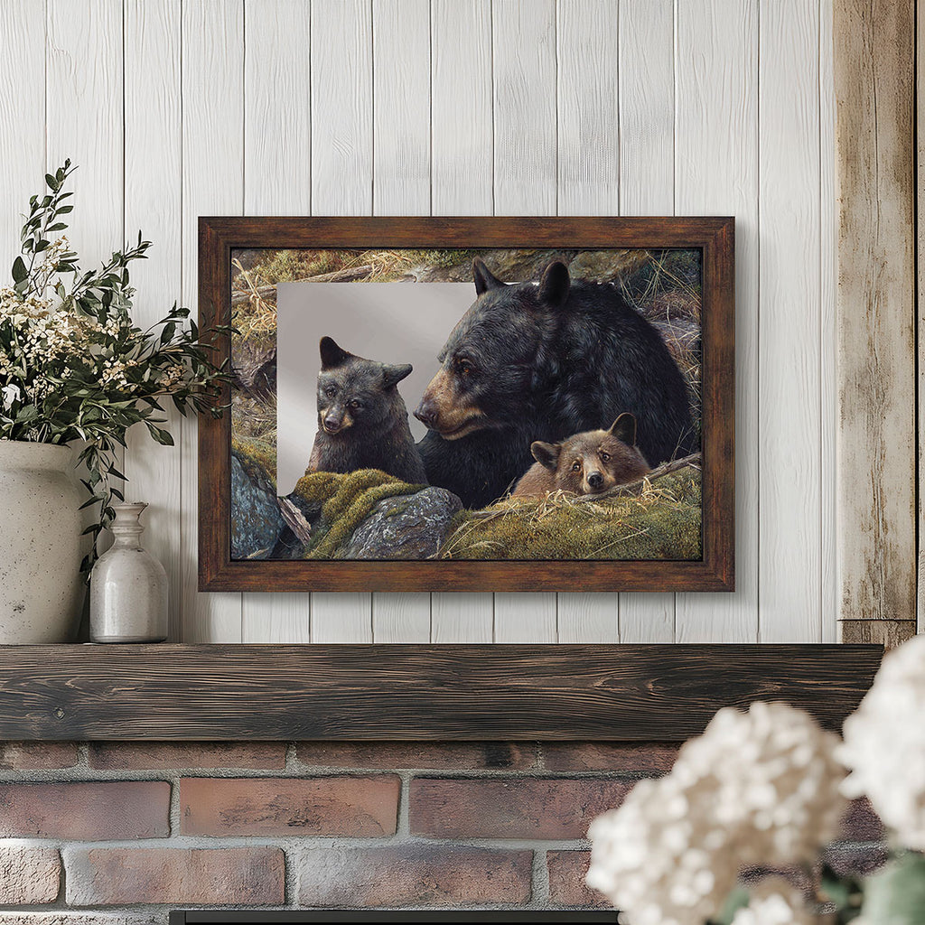 Bear Family Mirror
