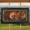 Autumn Fox Stained Glass Art