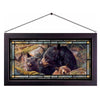 Forest Family Stained Glass Art