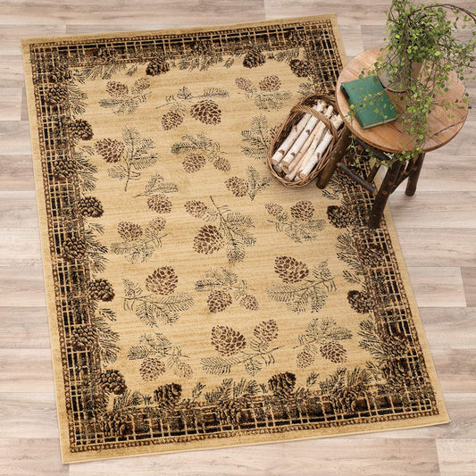 Pinecone Blooms Rug Collection
