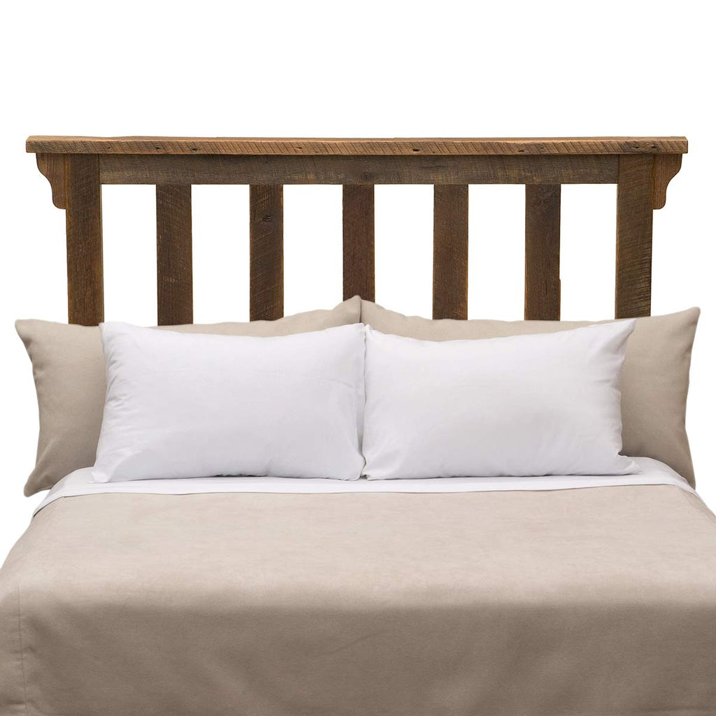 Barnwood Post Headboard