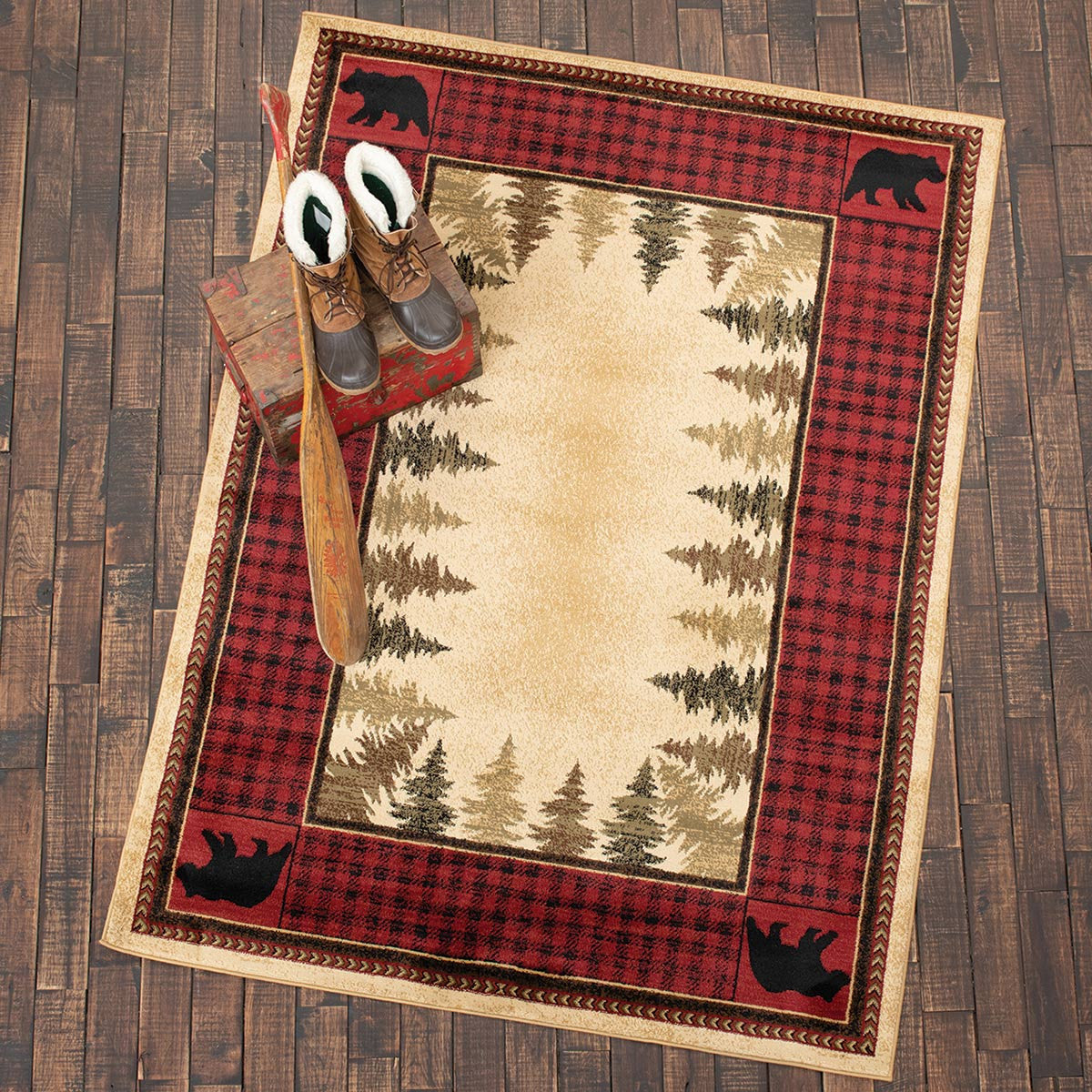 Skyward Pines Bear Rug Collection