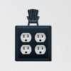 Adirondack Chair Double Outlet Cover