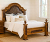 Alamo Tooled Leather Bed