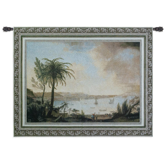 View of Naples Wall Tapestry - OVERSTOCK