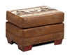 Mountain Lake Ottoman