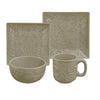 Savannah Taupe Dinnerware Set - 16 pcs - OVERSTOCK