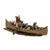 Bear Canoe Trip Sculpture