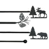 Wrought Iron Curtain Rods