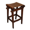 Santa Fe Antique Brown Counter Stool - Colonial