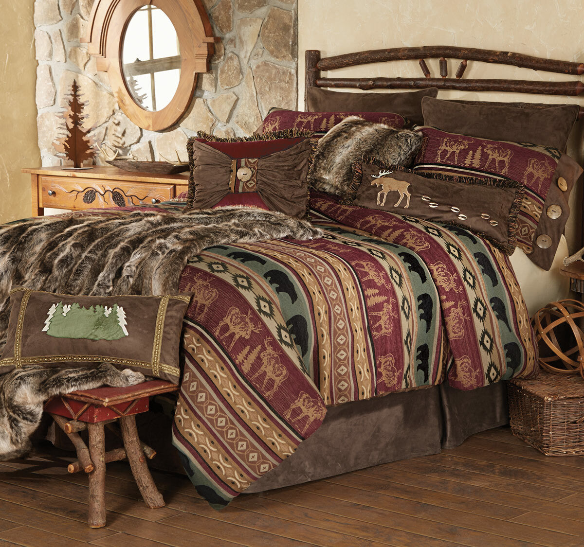 Rocky Ridge Moose & Bear Bedding Collection
