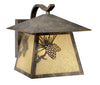 Pinecone Cabin Outdoor Wall Lamp - Medium