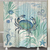 Blue Sea Life Shower Curtain - OVERSTOCK