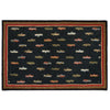 River Fish Hooked Wool Rug Collection