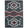 San Miguel Grey Rug - 6 x 9