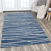 Atlantic Waves Rug - 5 x 8 - OVERSTOCK